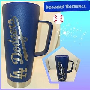 Dodgers Blue Travel Mug